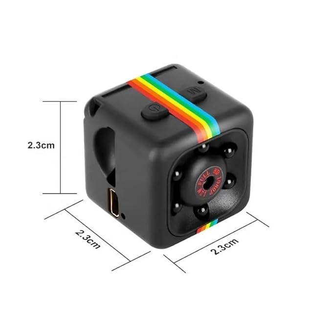 1080P Mini Spy Camera with Low Light Vision, Mini Portable Security Camera, Hidden Camera with Audio and Video Recorder